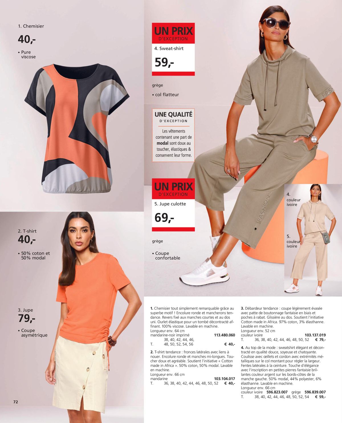 Catalogue Looks et Tendances pour un printemps tout en légèreté !, page 00072