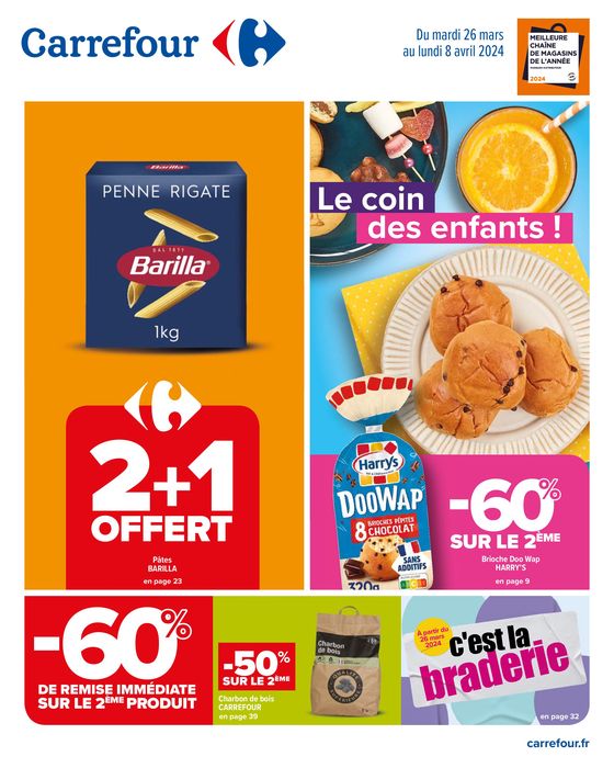 Catalogue Carrefour à Flers-en-Escrebieux | Le coin des enfants | 26/03/2024 - 08/04/2024
