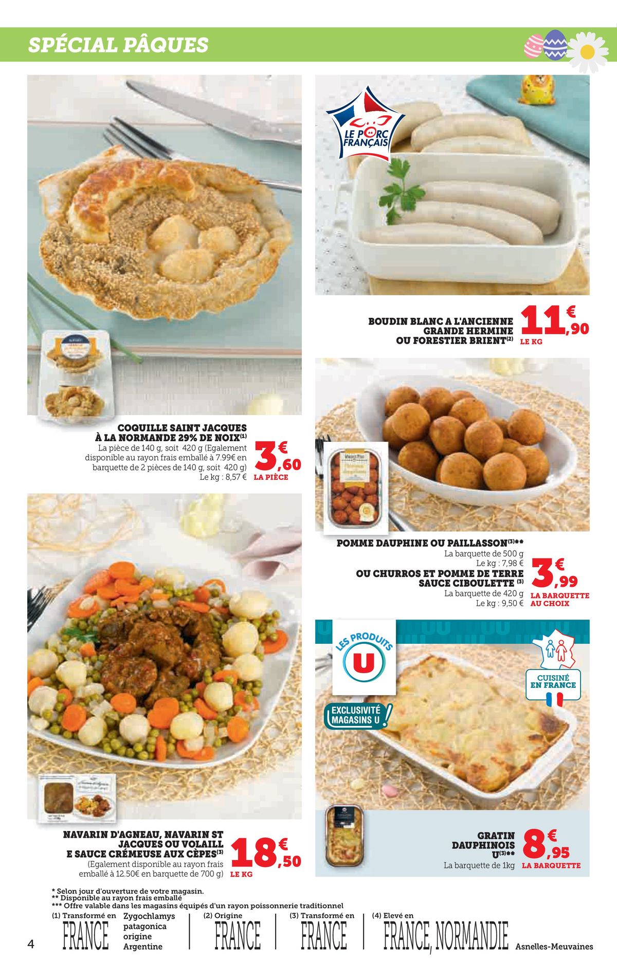 Catalogue Pâques à prix bas, page 00004