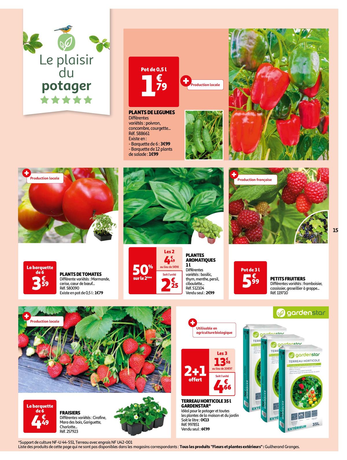 Catalogue La saison du jardinage est ouverte !, page 00015
