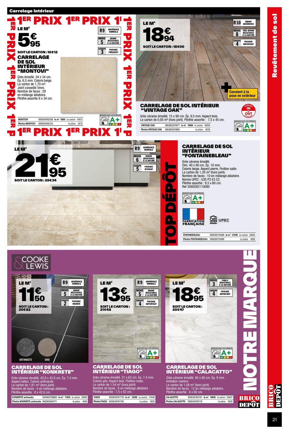 Catalogue PRIX DÉPÔT, page 00021