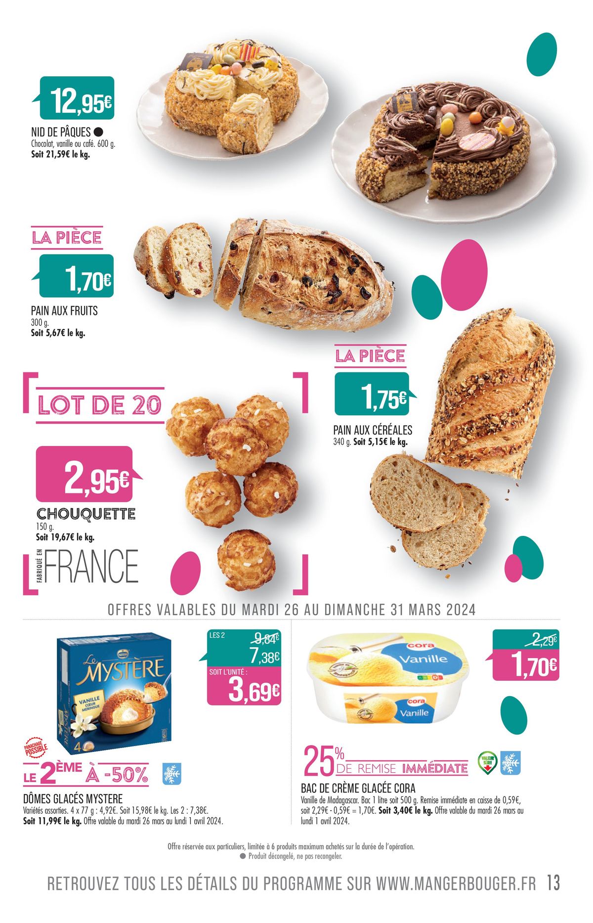 Catalogue JOYEUSES PÂQUES, NOS PROS VONT VOUS RÉGALER, page 00013