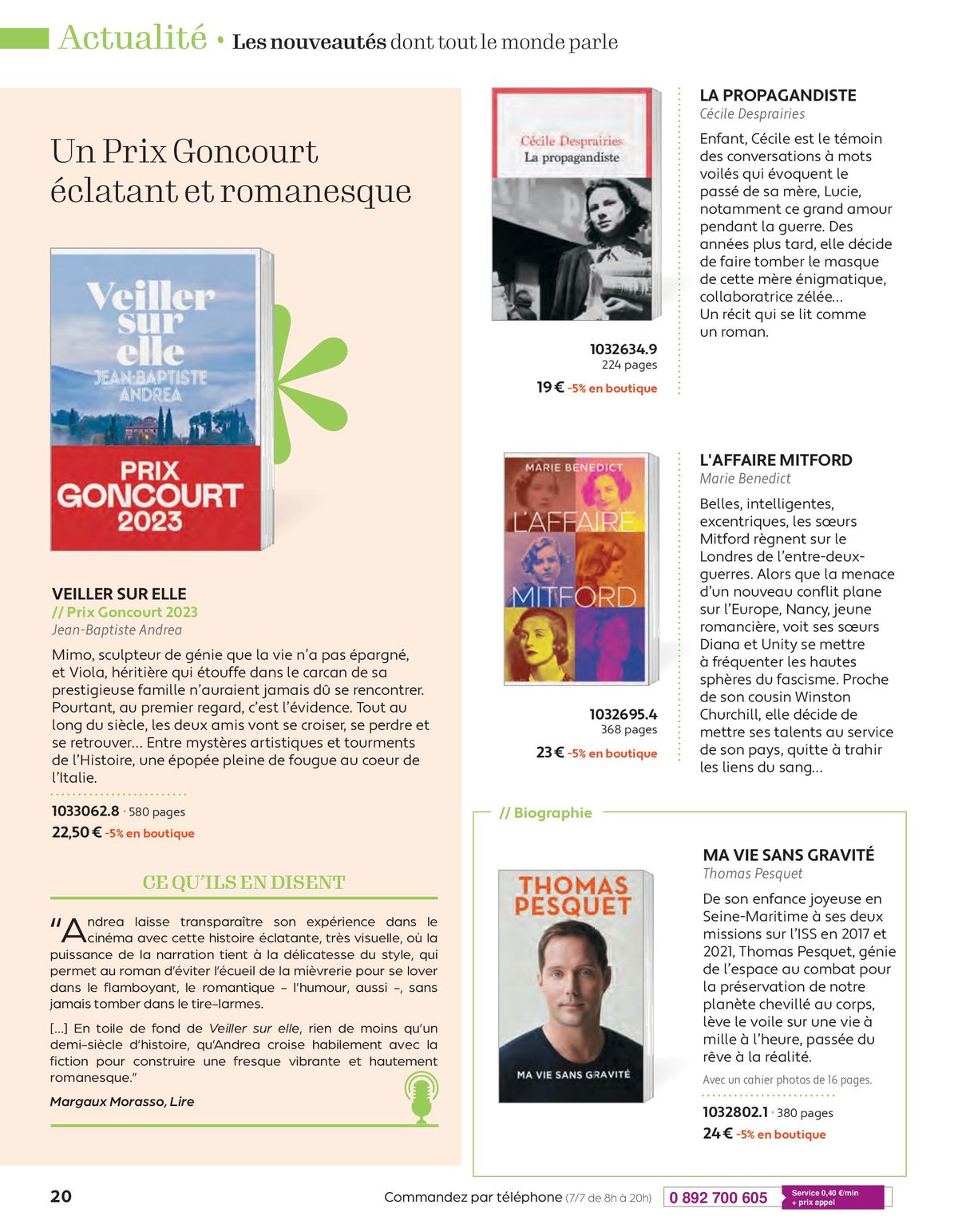 Catalogue France Loisirs Le Mag, page 00020