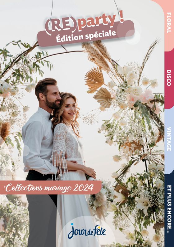Catalogue Jour de Fête à Coquelles | À la une COLLECTION MARIAGE 2024 | 21/03/2024 - 31/12/2024