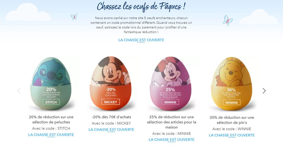 Catalogue Disney à Thiais | Chassez les oeufs de Pâques! | 21/03/2024 - 31/03/2024