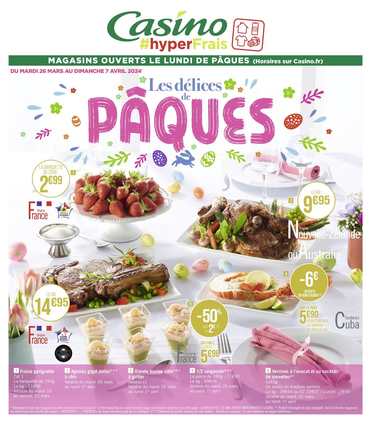 Catalogue Les délices de PÂQUES !, page 00001