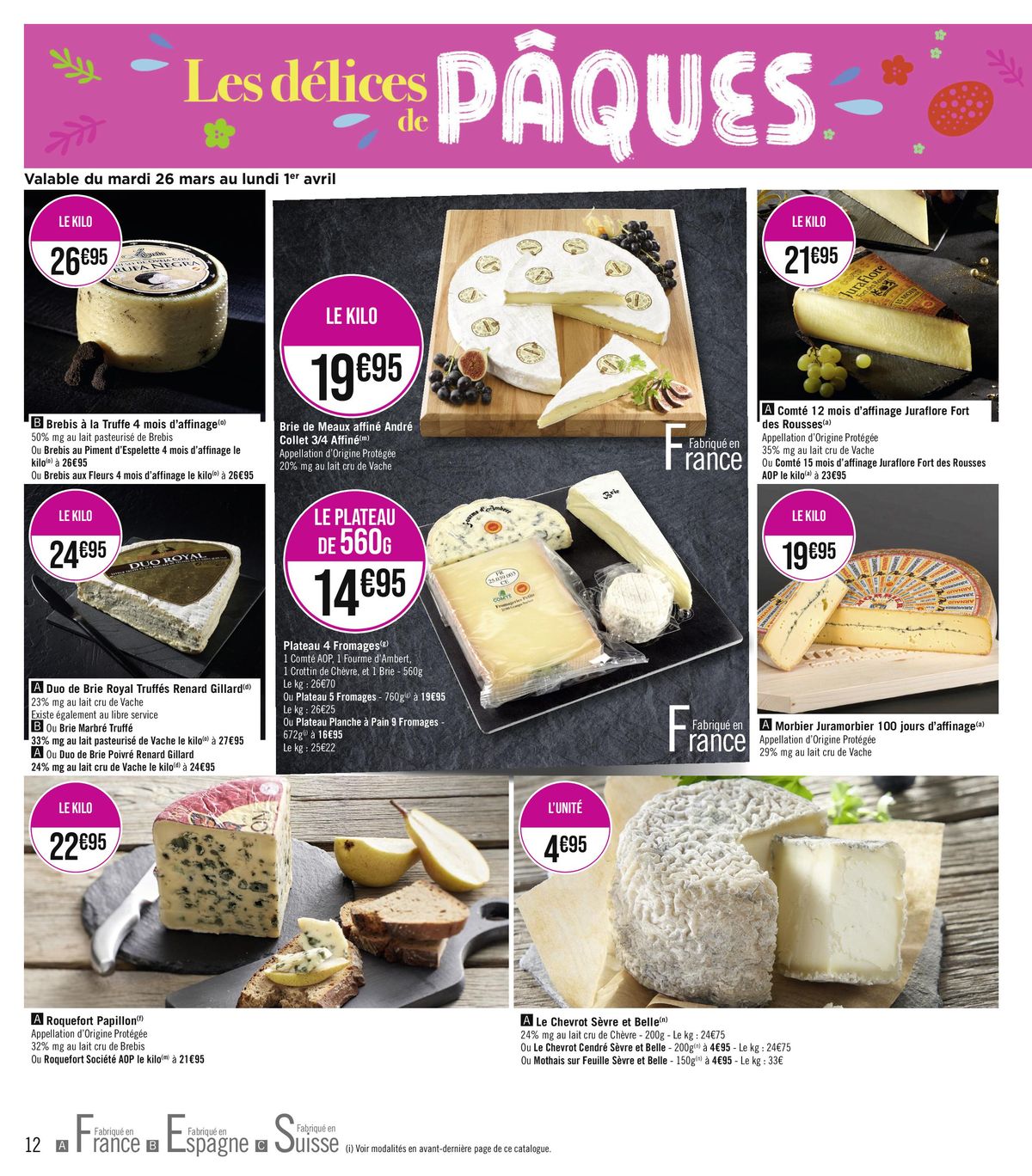 Catalogue Les délices de PÂQUES !, page 00012