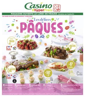 Catalogue Géant Casino à Sainte-Geneviève-des-Bois (Essonne) | Les délices de PÂQUES ! | 26/03/2024 - 07/04/2024