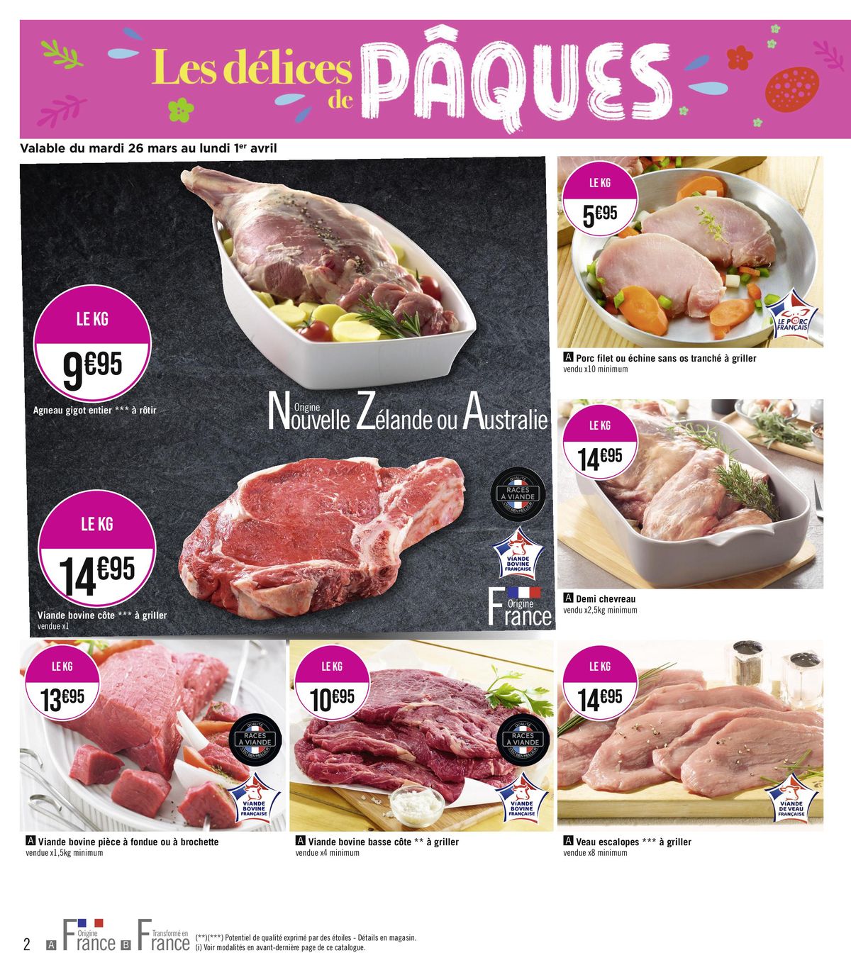 Catalogue Les délices de PÂQUES !, page 00002