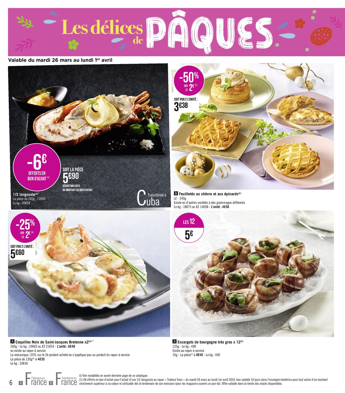 Catalogue Les délices de PÂQUES !, page 00006