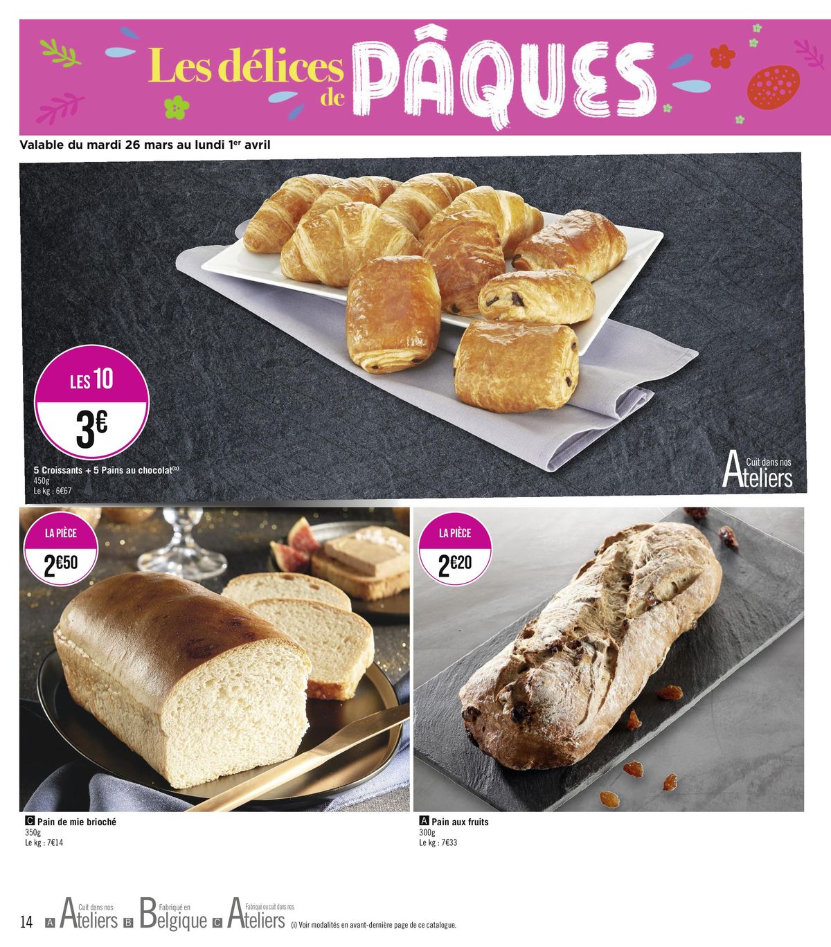 Catalogue Les délices de PÂQUES !, page 00014
