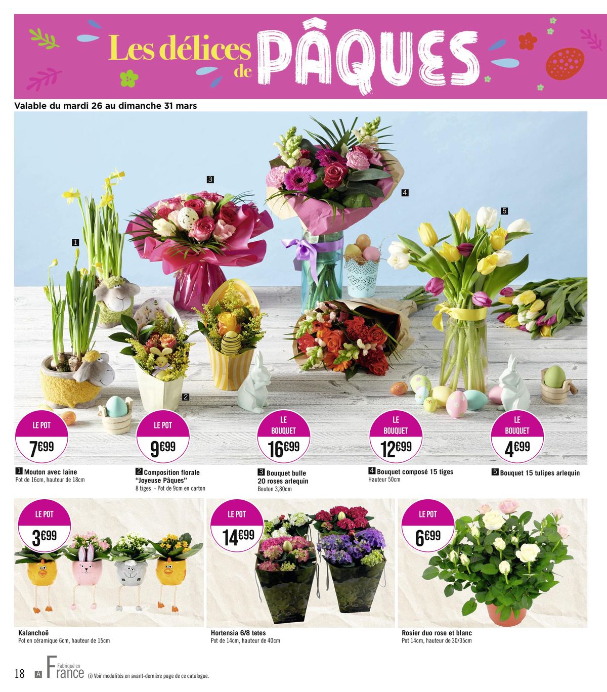 Catalogue Les délices de PÂQUES !, page 00018
