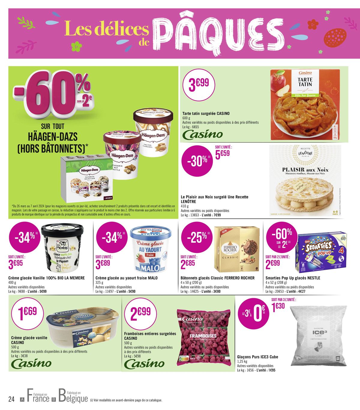 Catalogue Les délices de PÂQUES !, page 00024