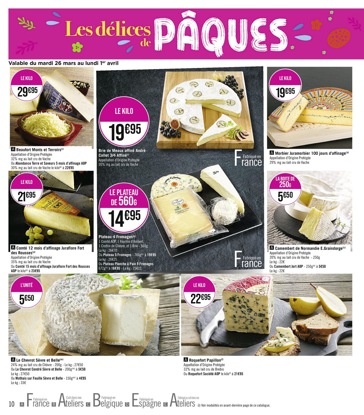Catalogue Les délices de PÂQUES !, page 00010