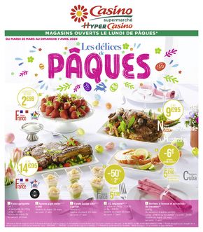 Catalogue Casino Supermarchés à Andrésy | Les délices de PÂQUES ! | 25/03/2024 - 07/04/2024