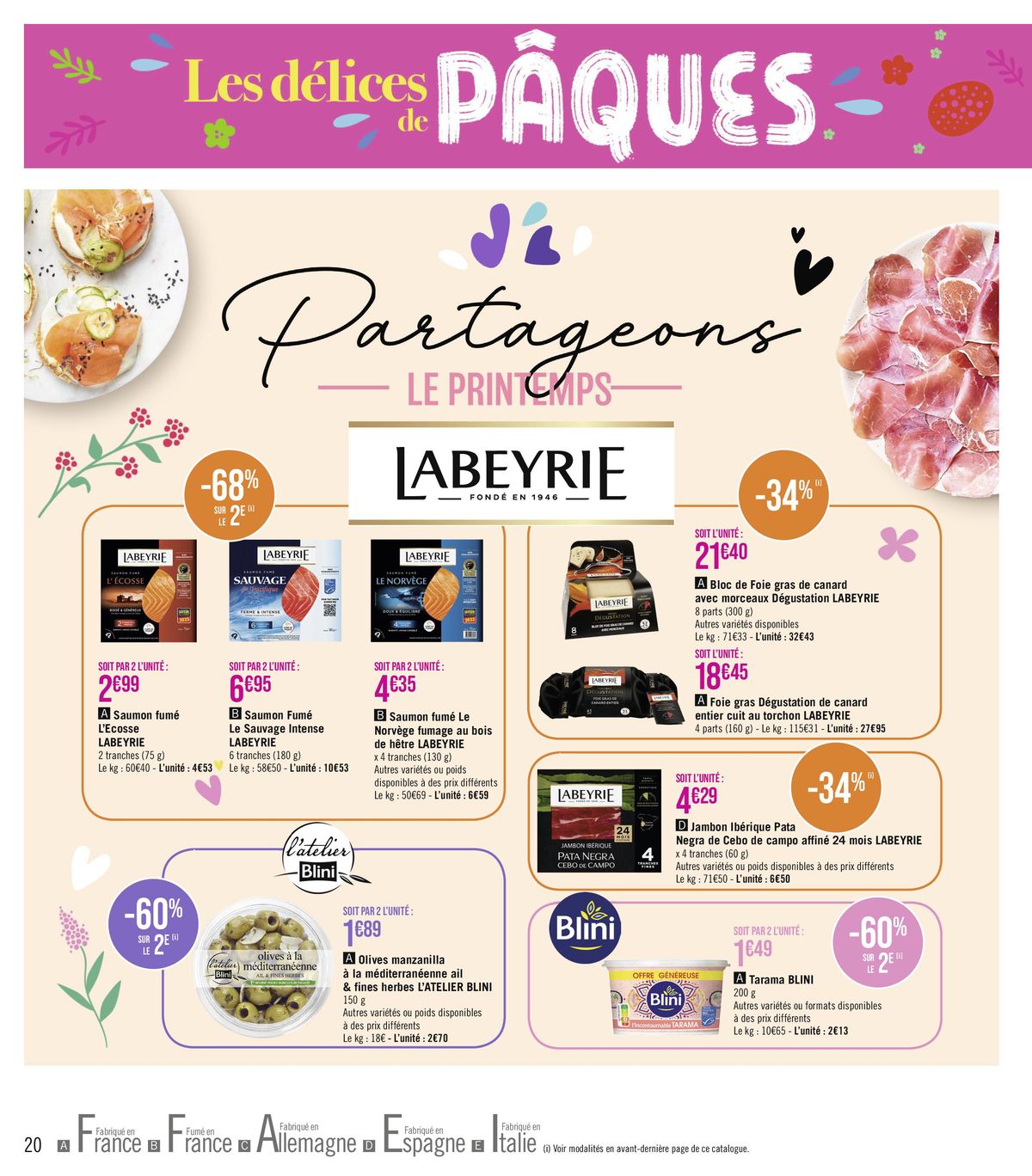 Catalogue Les délices de PÂQUES !, page 00020