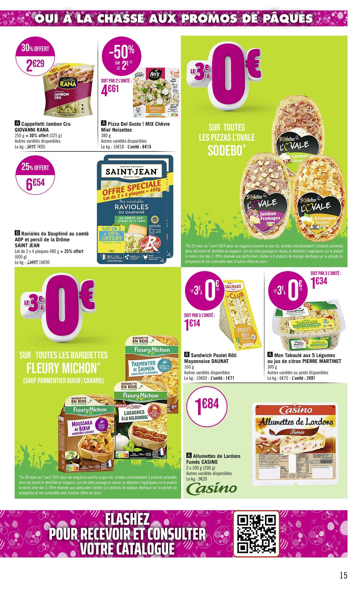 Catalogue OUI À LA CHASSE AUX PROMOS DE PÂQUES !, page 00015