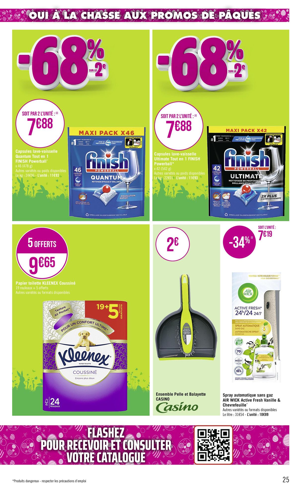 Catalogue OUI À LA CHASSE AUX PROMOS DE PÂQUES !, page 00025