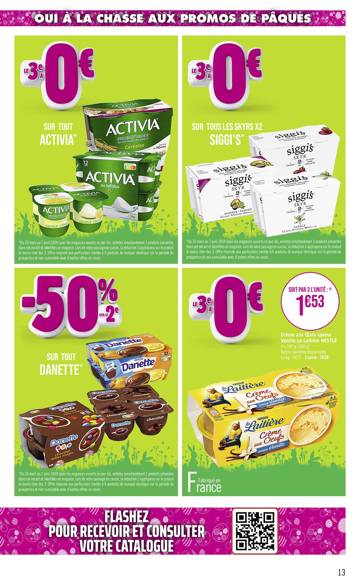 Catalogue OUI À LA CHASSE AUX PROMOS DE PÂQUES !, page 00013