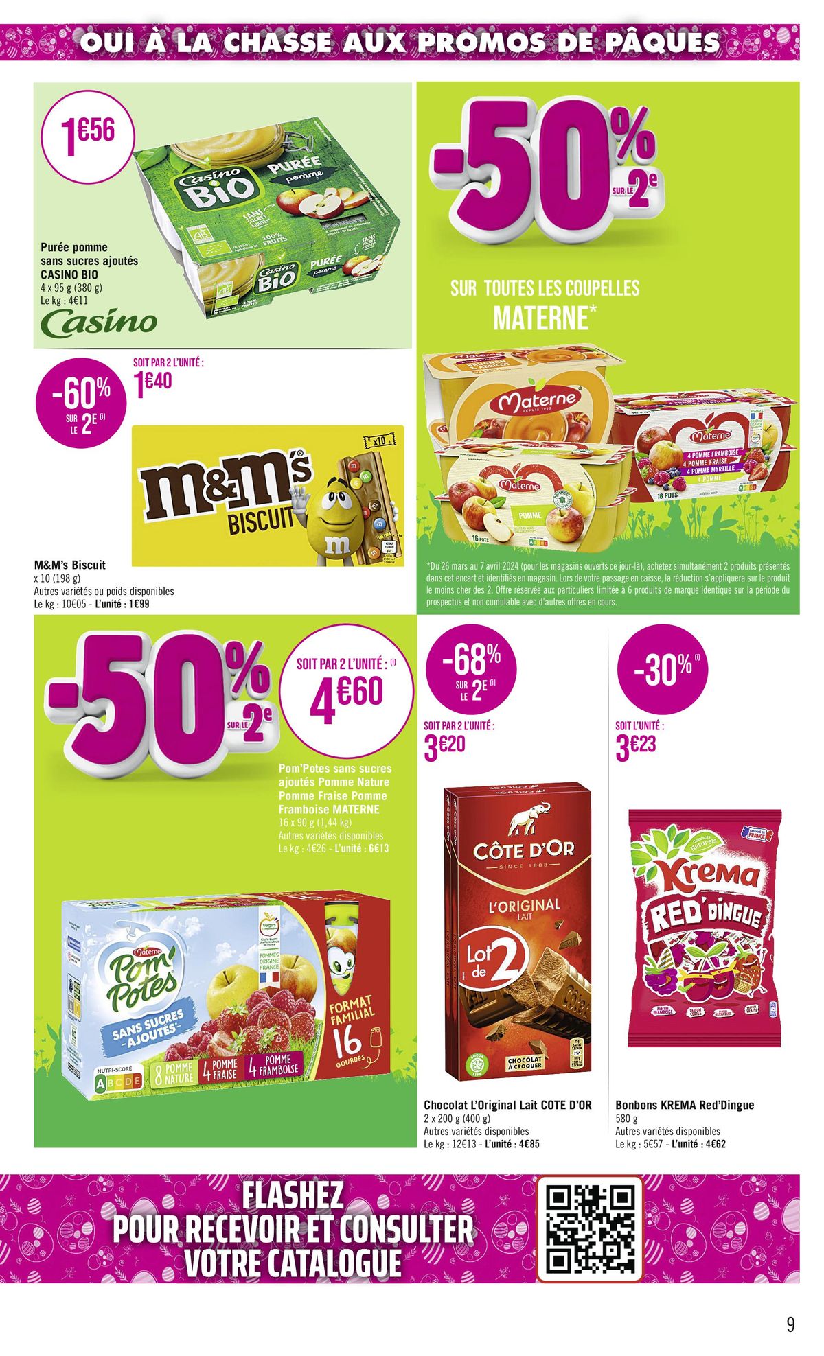 Catalogue OUI À LA CHASSE AUX PROMOS DE PÂQUES !, page 00009