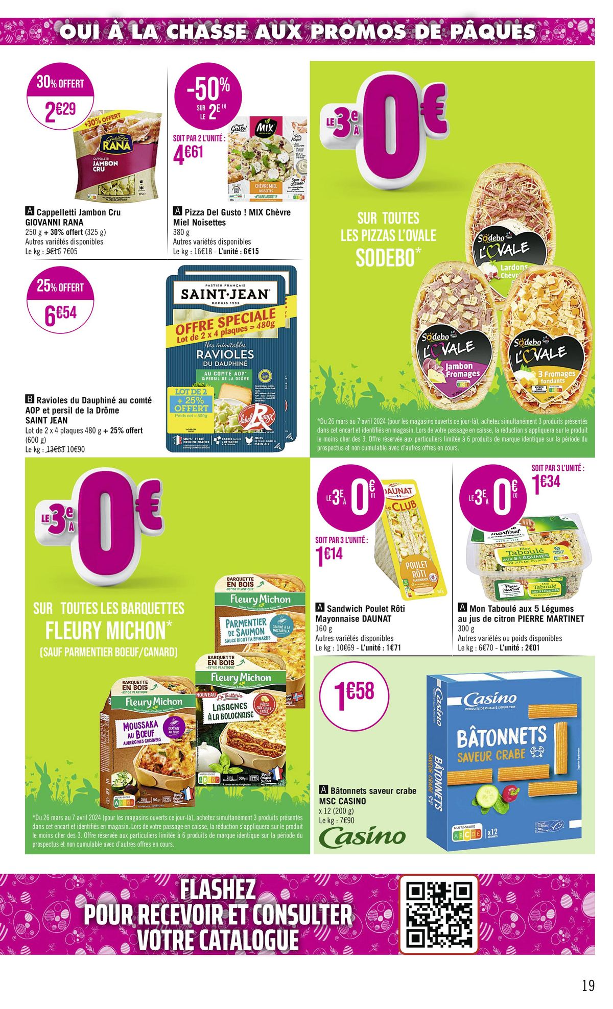 Catalogue OUI À LA CHASSE AUX PROMOS DE PÂQUES !, page 00019