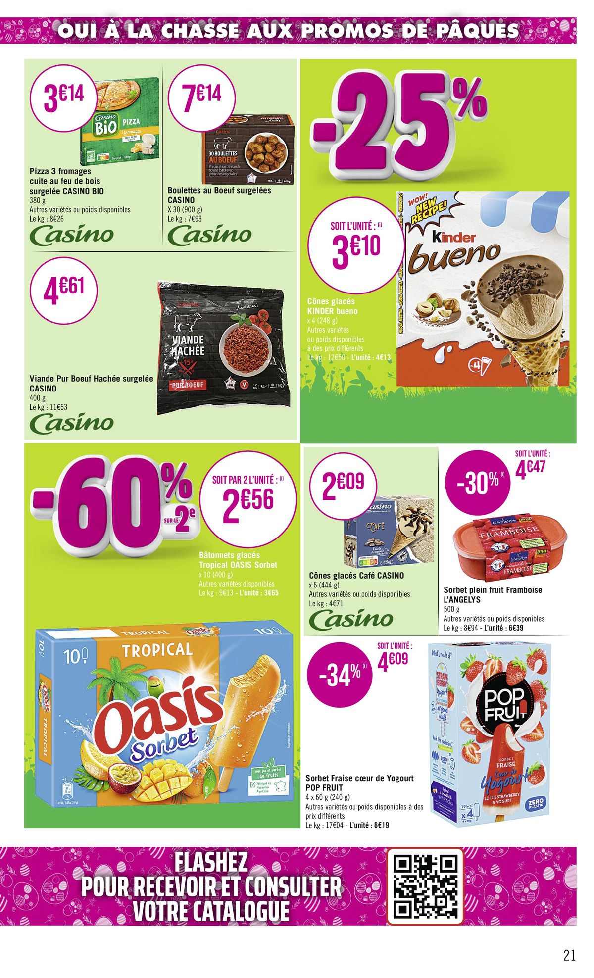 Catalogue OUI À LA CHASSE AUX PROMOS DE PÂQUES !, page 00021