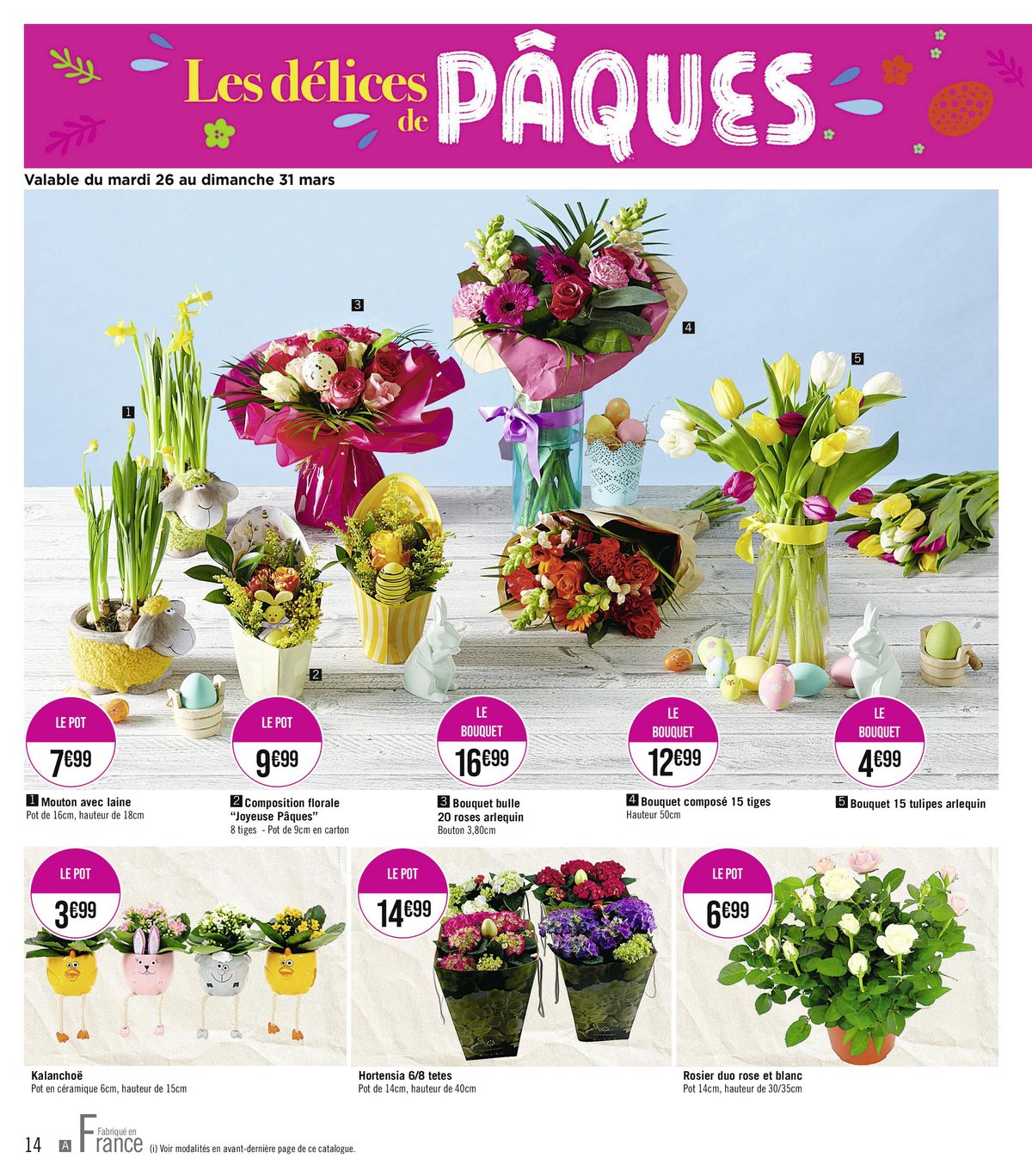Catalogue Les délices de PÂQUES !, page 00014