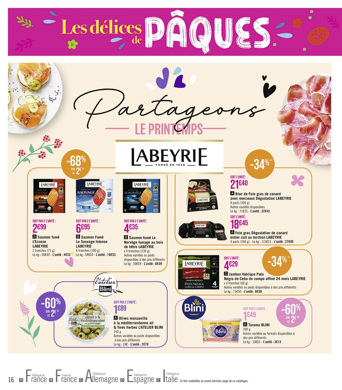 Catalogue Les délices de PÂQUES !, page 00016