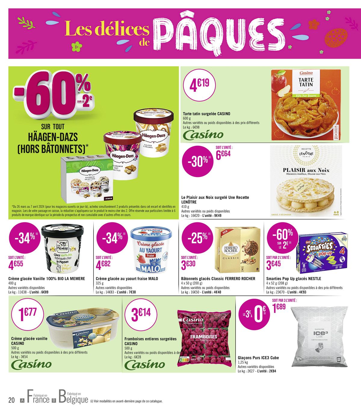 Catalogue Les délices de PÂQUES !, page 00020