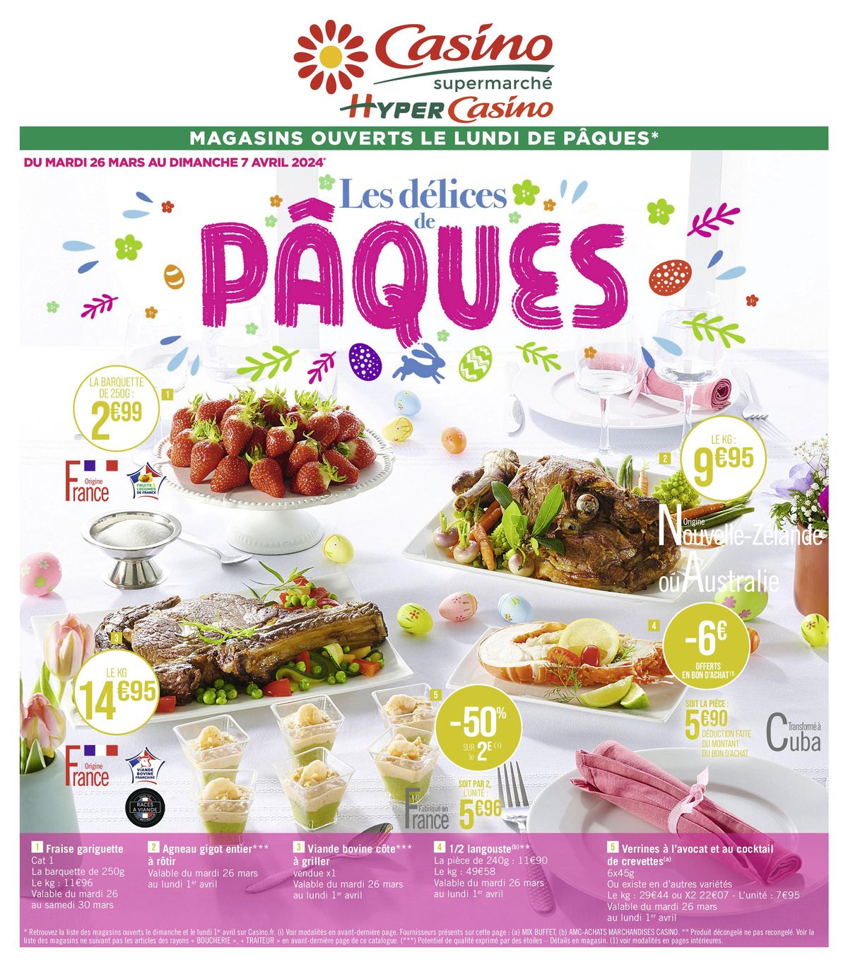 Catalogue Les délices de PÂQUES !, page 00001