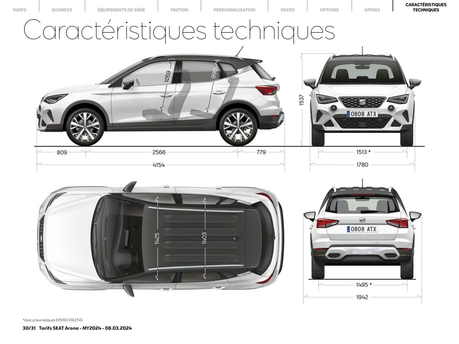 Catalogue SEAT Arona, page 00030