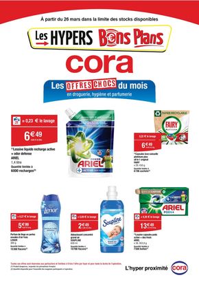 Catalogue Cora à Vincennes | Les offres chocs du mois | 26/03/2024 - 06/04/2024