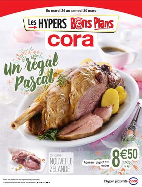 Catalogue Cora à Cambrai | Un régal pascal | 26/03/2024 - 30/03/2024