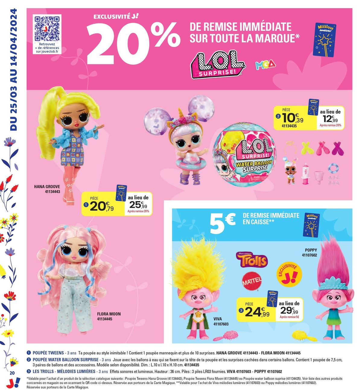 Catalogue TOUS RÉUNIS pour un printemps à PETITS PRIX, page 00020