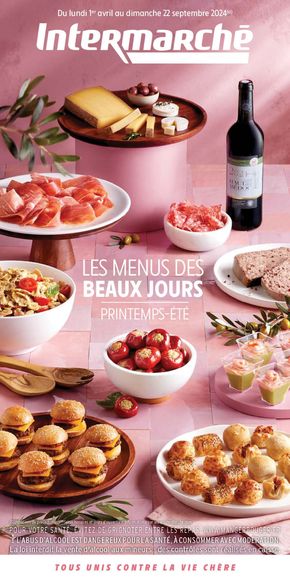 Catalogue Intermarché à Bourg-la-Reine | CATALOGUE TRAITEUR PRINTEMPS ETE | 01/04/2024 - 22/09/2024