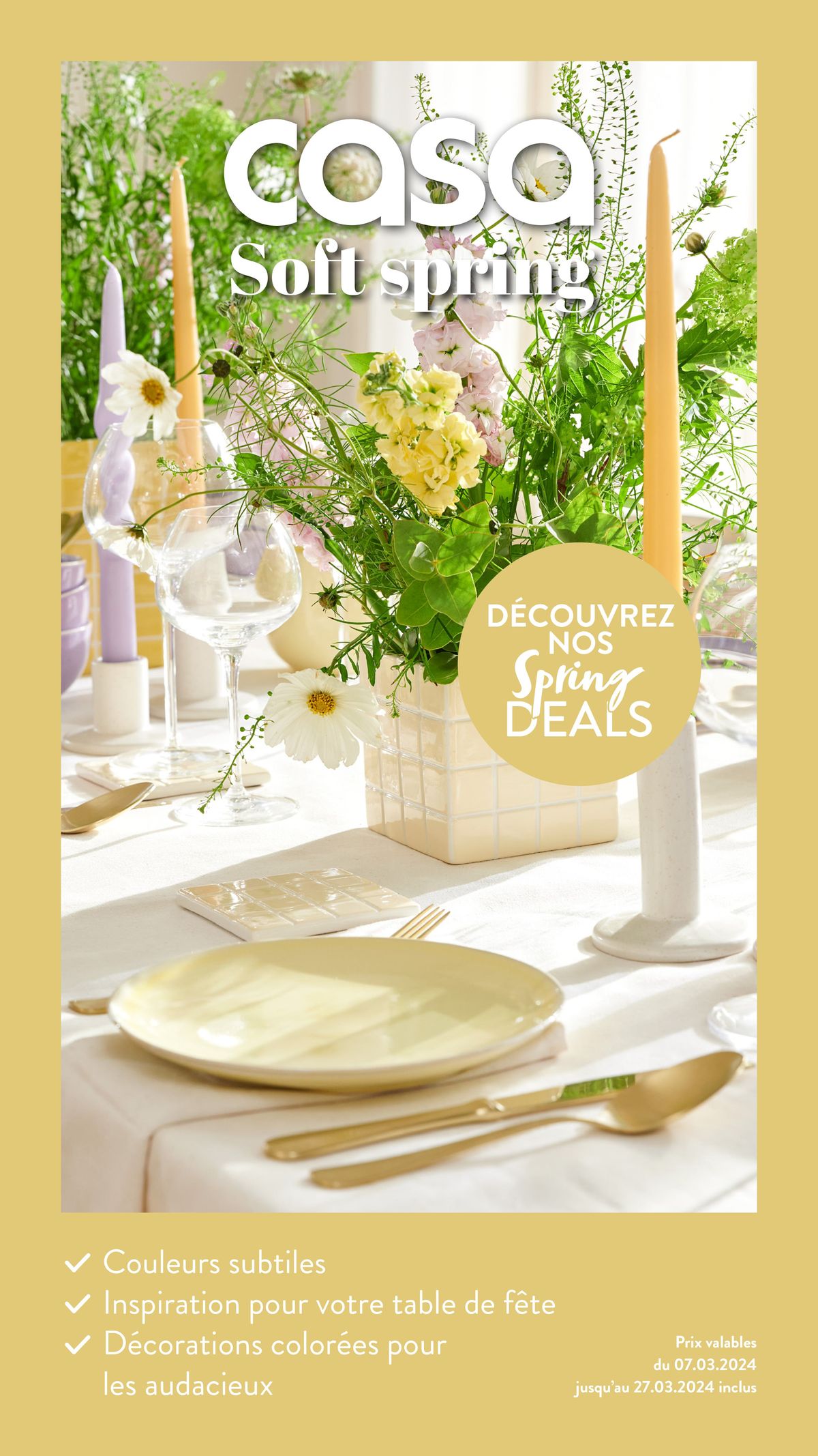 Catalogue Découvrez nos Spring DEALS, page 00001