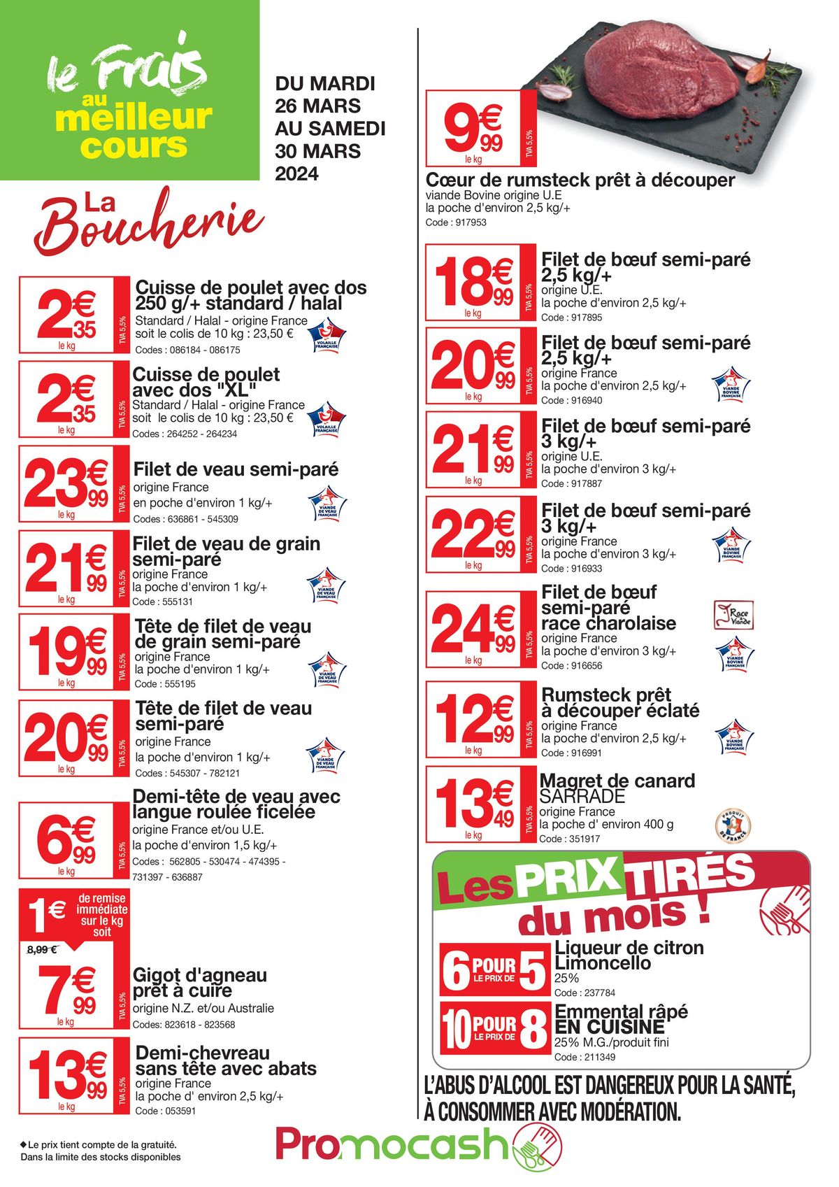 Catalogue Les PRIX TIRES du mois!, page 00001