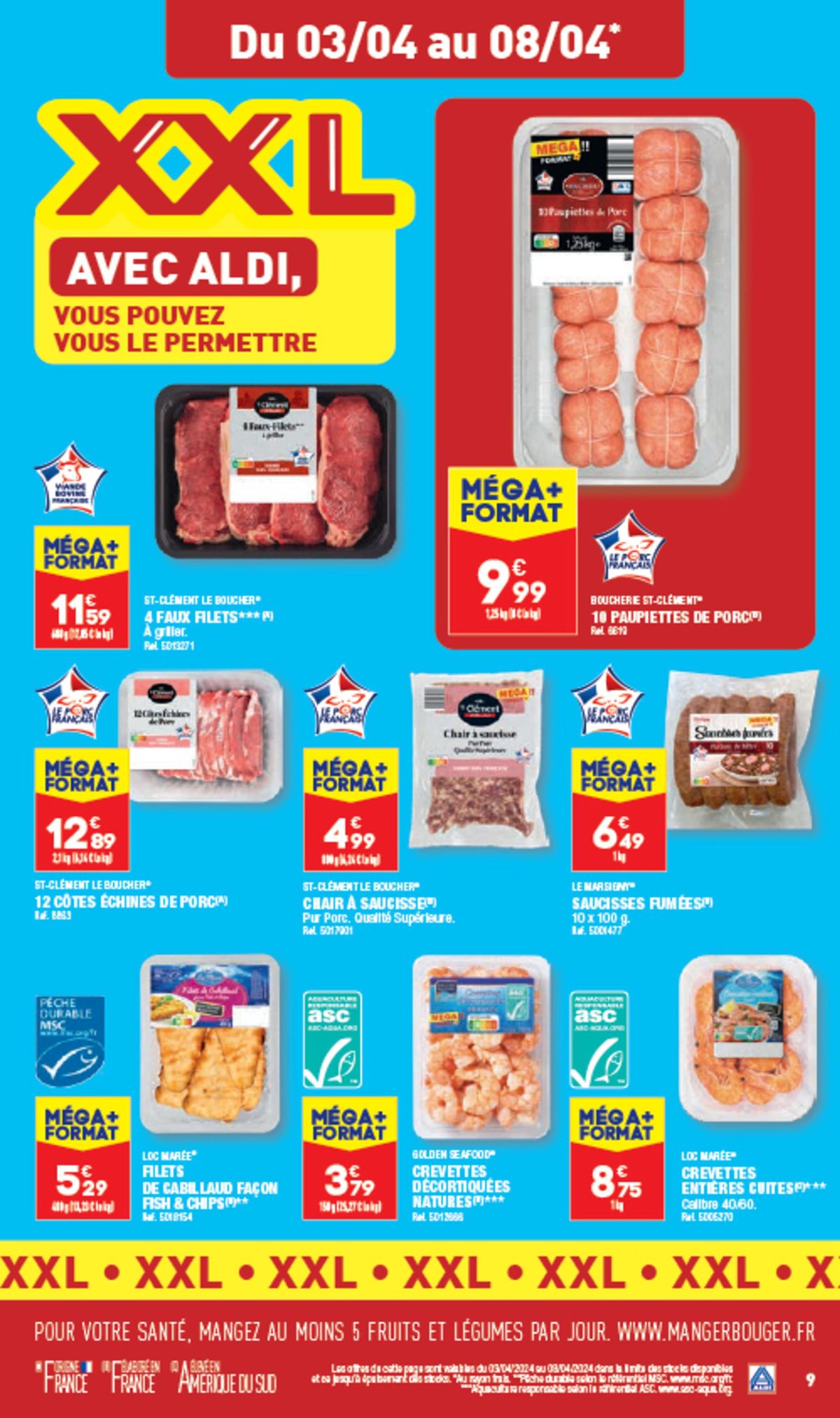 Catalogue XXL AVEC ALDI, page 00011