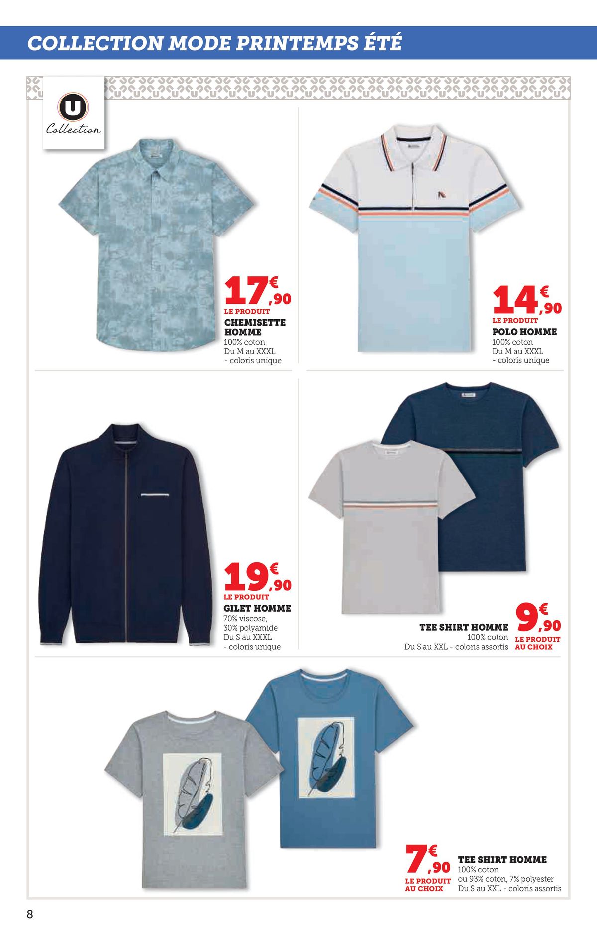 Catalogue Nouvelle collection U, page 00008