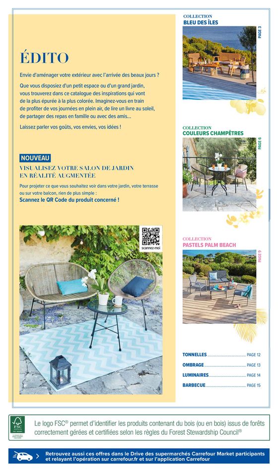 Catalogue Carrefour Market à La Madeleine | Mobilier de jardin. De l'inspiration à la décoration. | 02/04/2024 - 21/04/2024