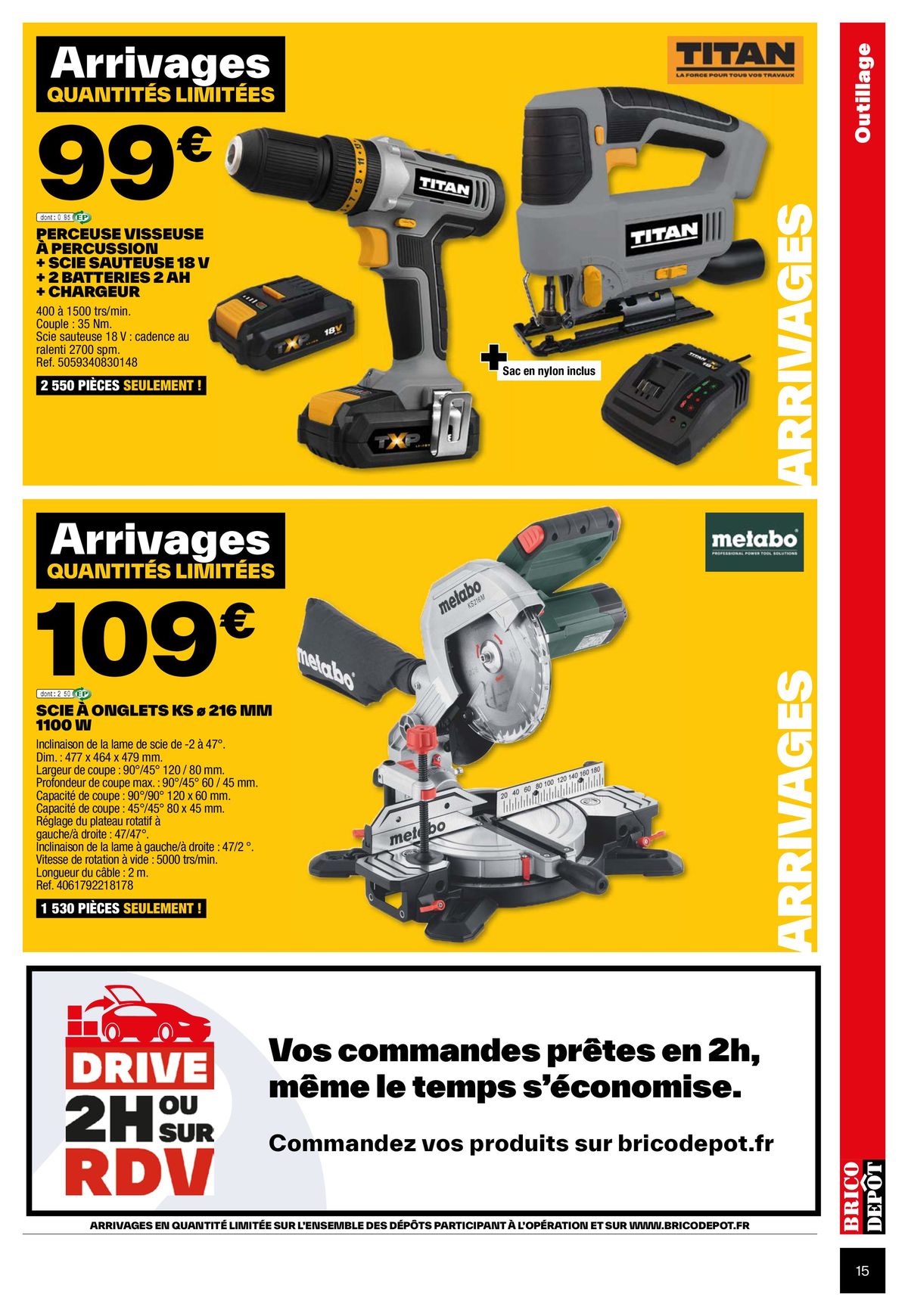 Catalogue PRIX DÉPÔT, page 00015
