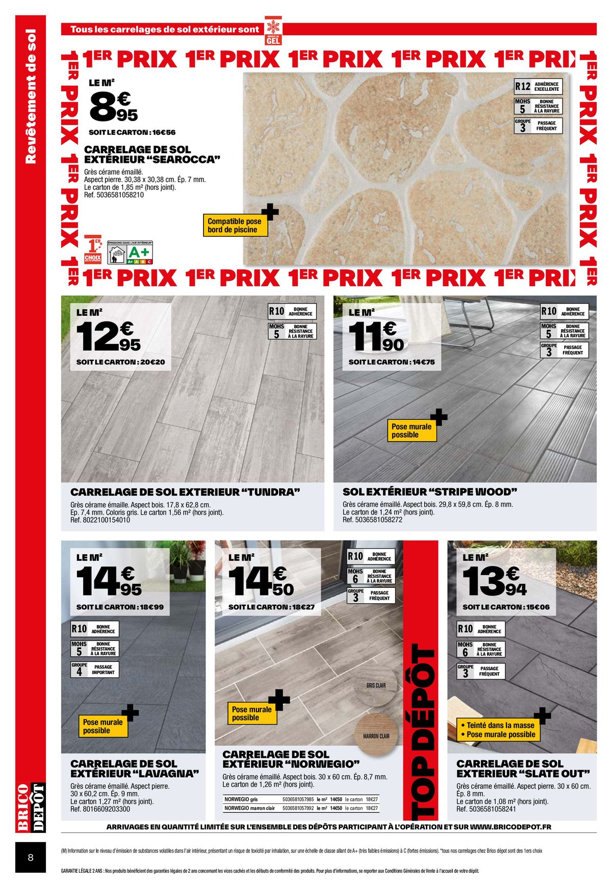 Catalogue PRIX DÉPÔT, page 00008