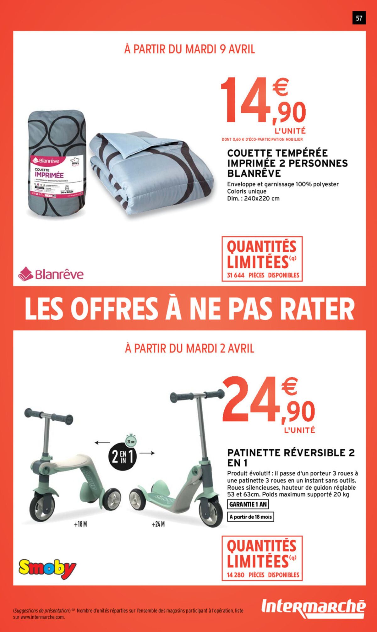 Catalogue 50* REMBOURSÉS EN BONS D'ACHAT SUR LES CHAMPOOINGS, page 00052