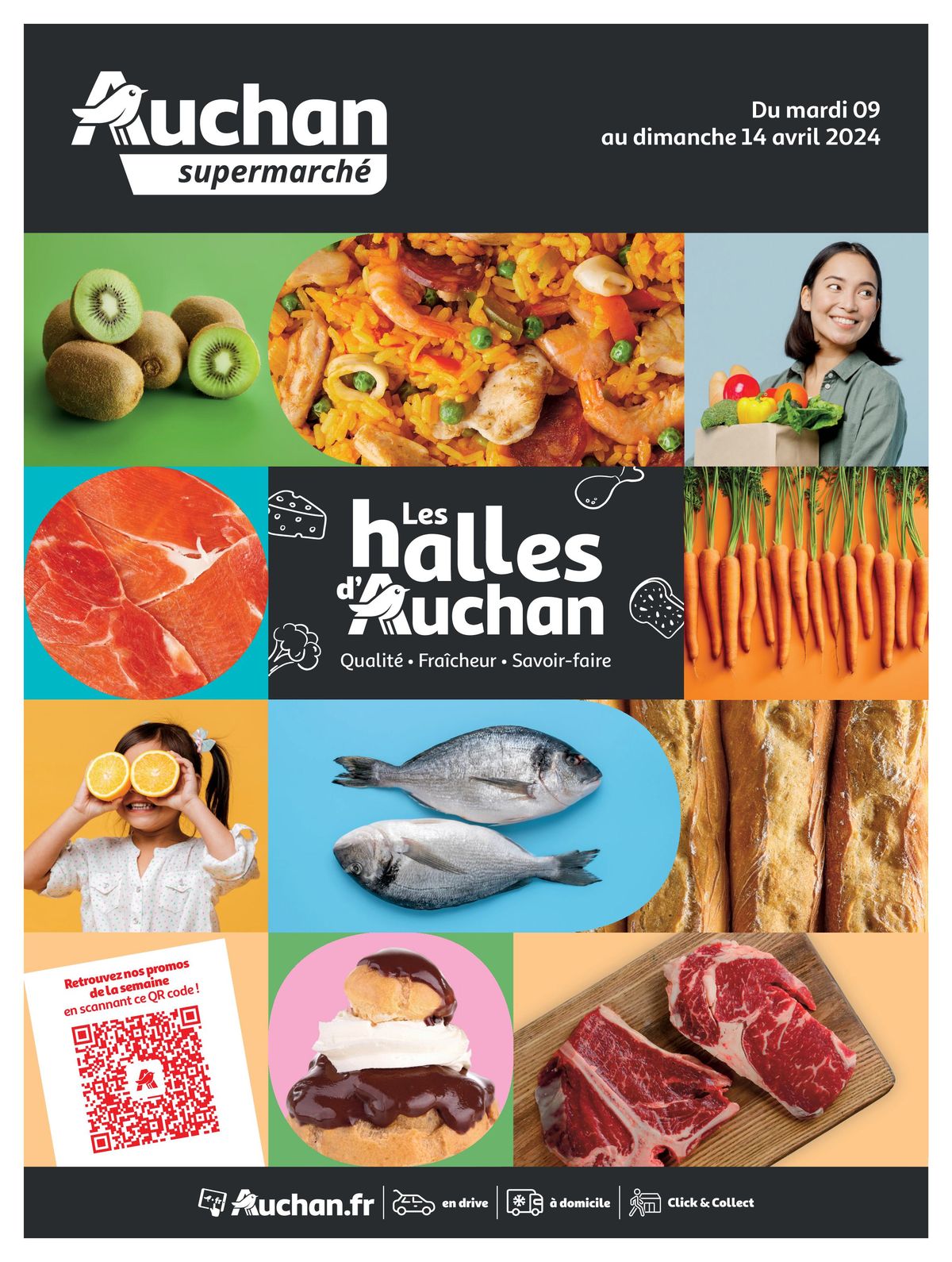 Catalogue Les Halles d'Auchan dans votre Super, page 00001