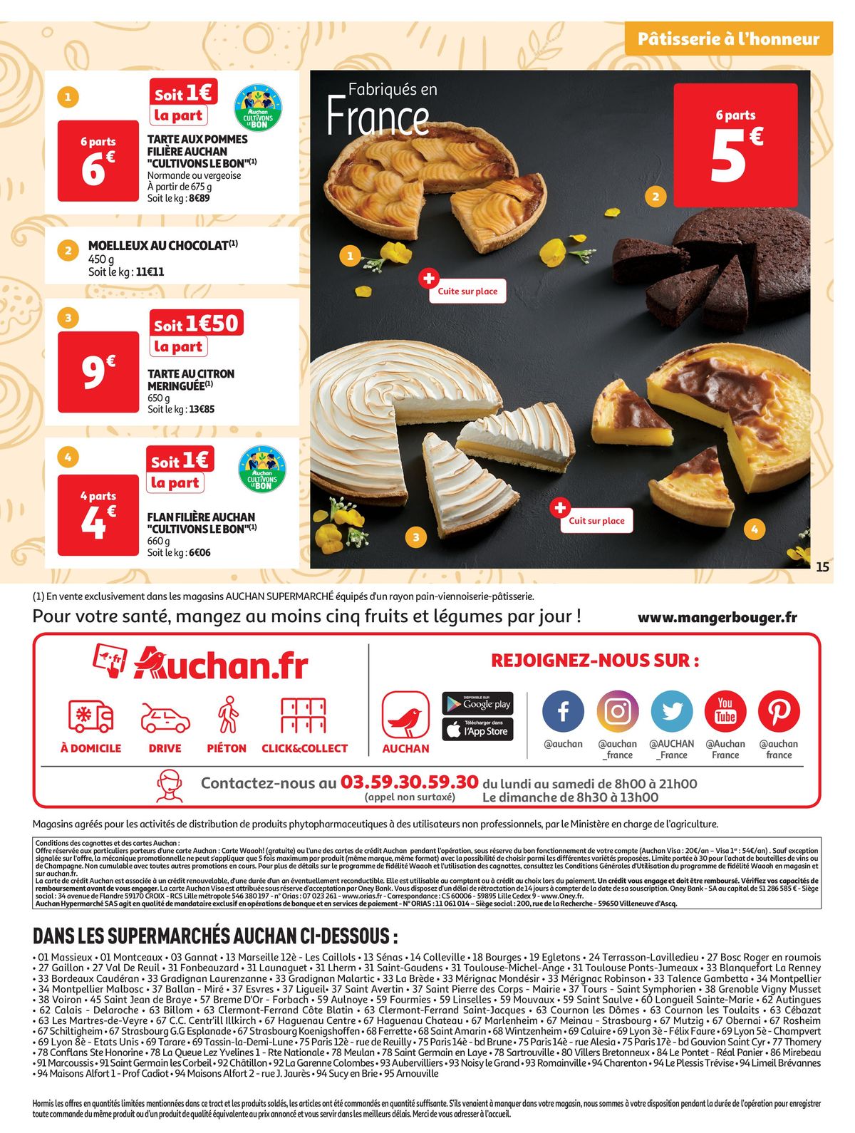 Catalogue Les Halles d'Auchan dans votre Super, page 00015