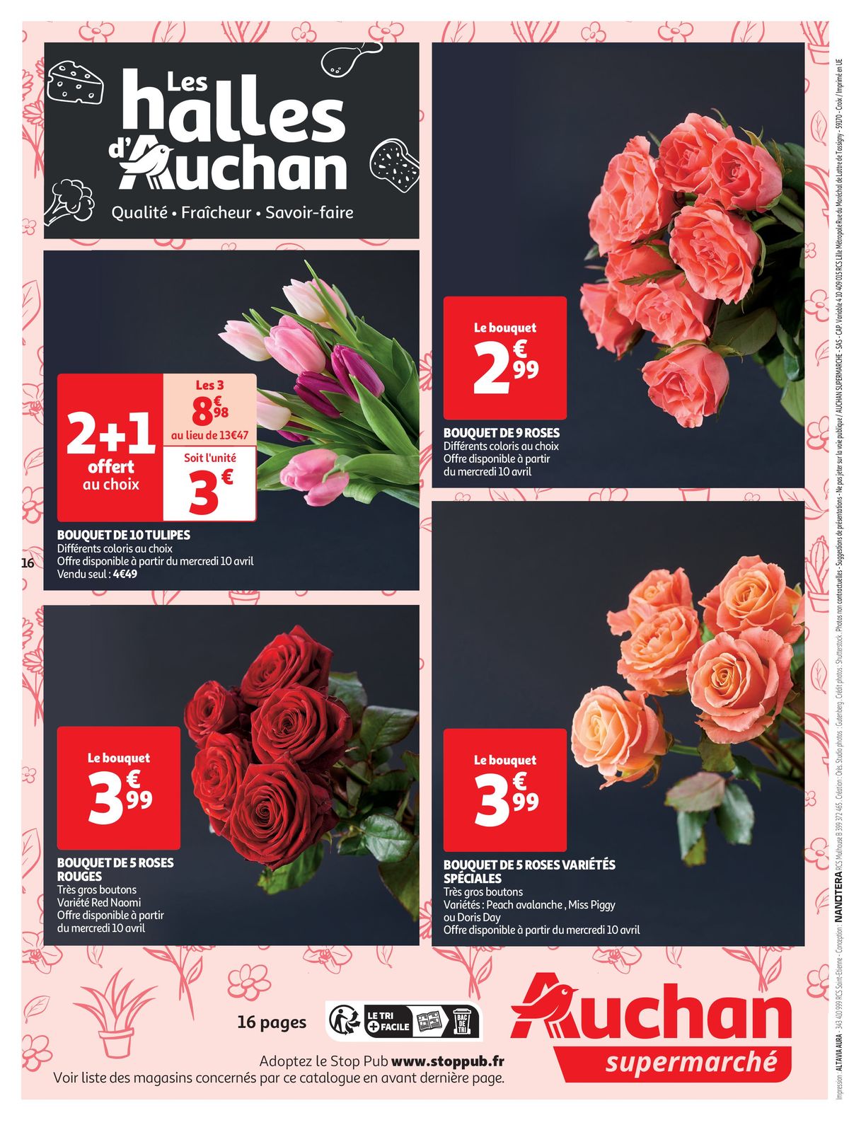 Catalogue Les Halles d'Auchan dans votre Super, page 00016