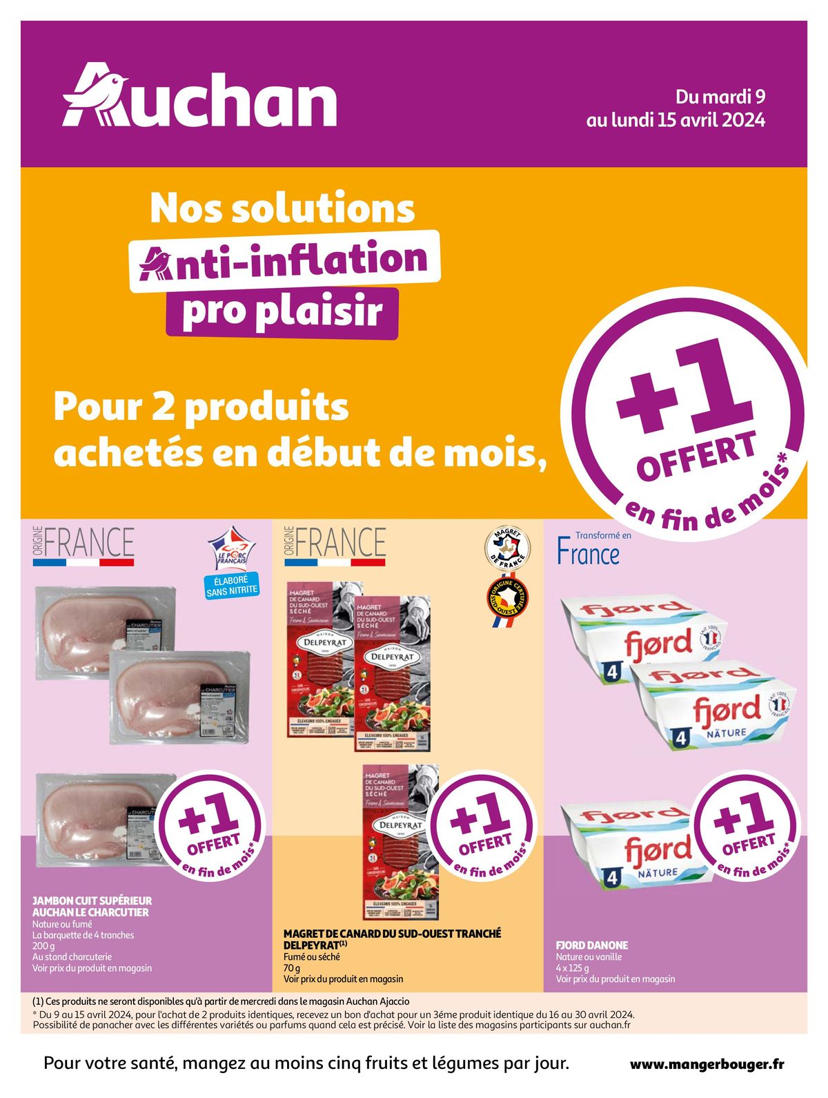 Catalogue Découvrez les produits offerts en fin de mois, page 00001