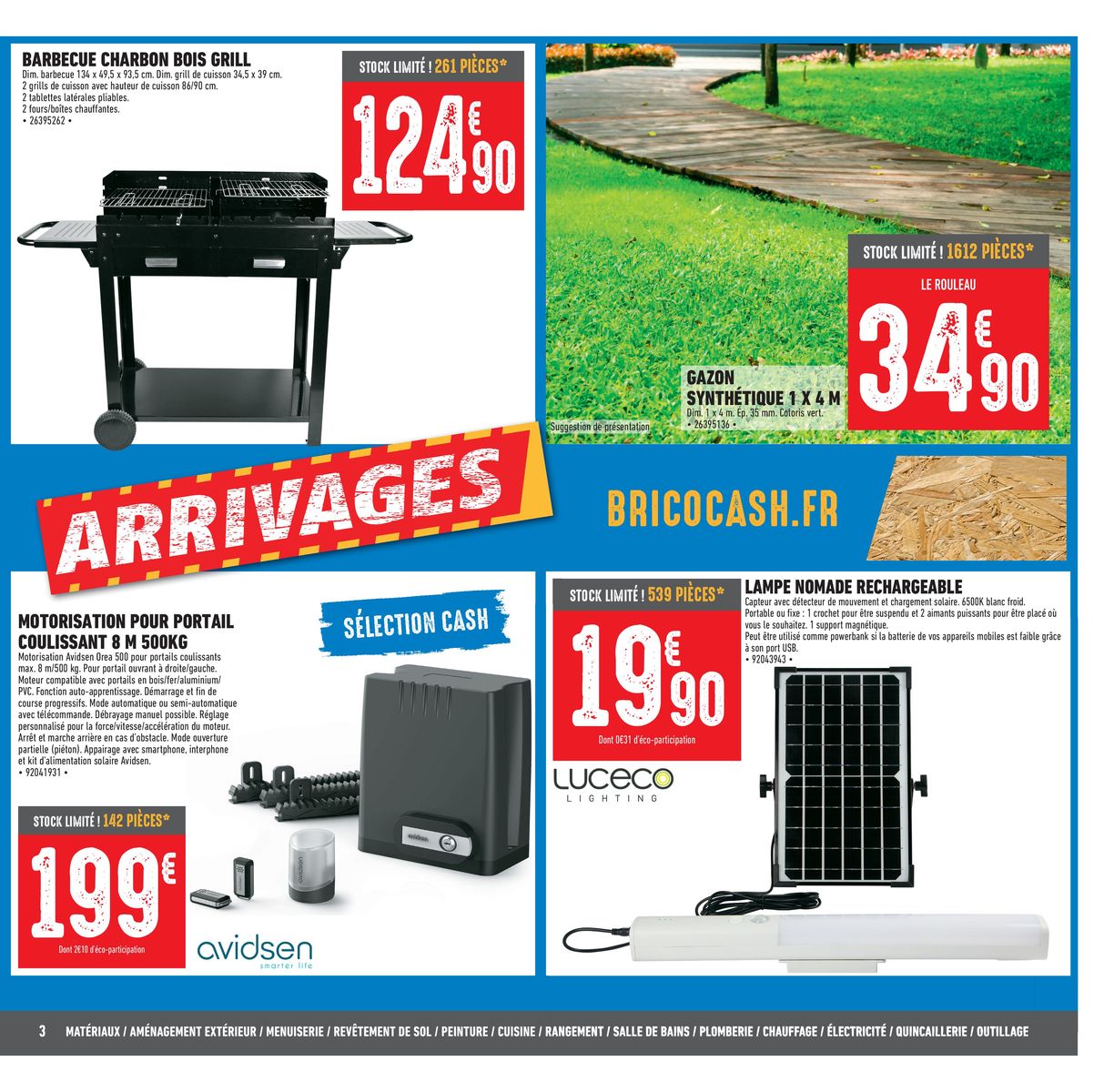 Catalogue Les arrivages Brico Cash , page 00003