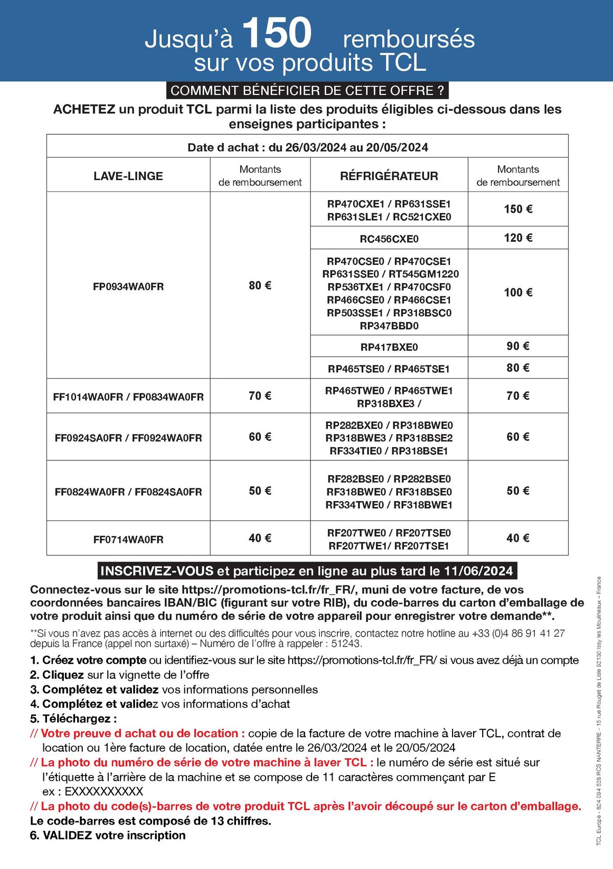 Catalogue  OFFRE TCL : JUSQU'À 150€ REMBOURSÉS !, page 00002