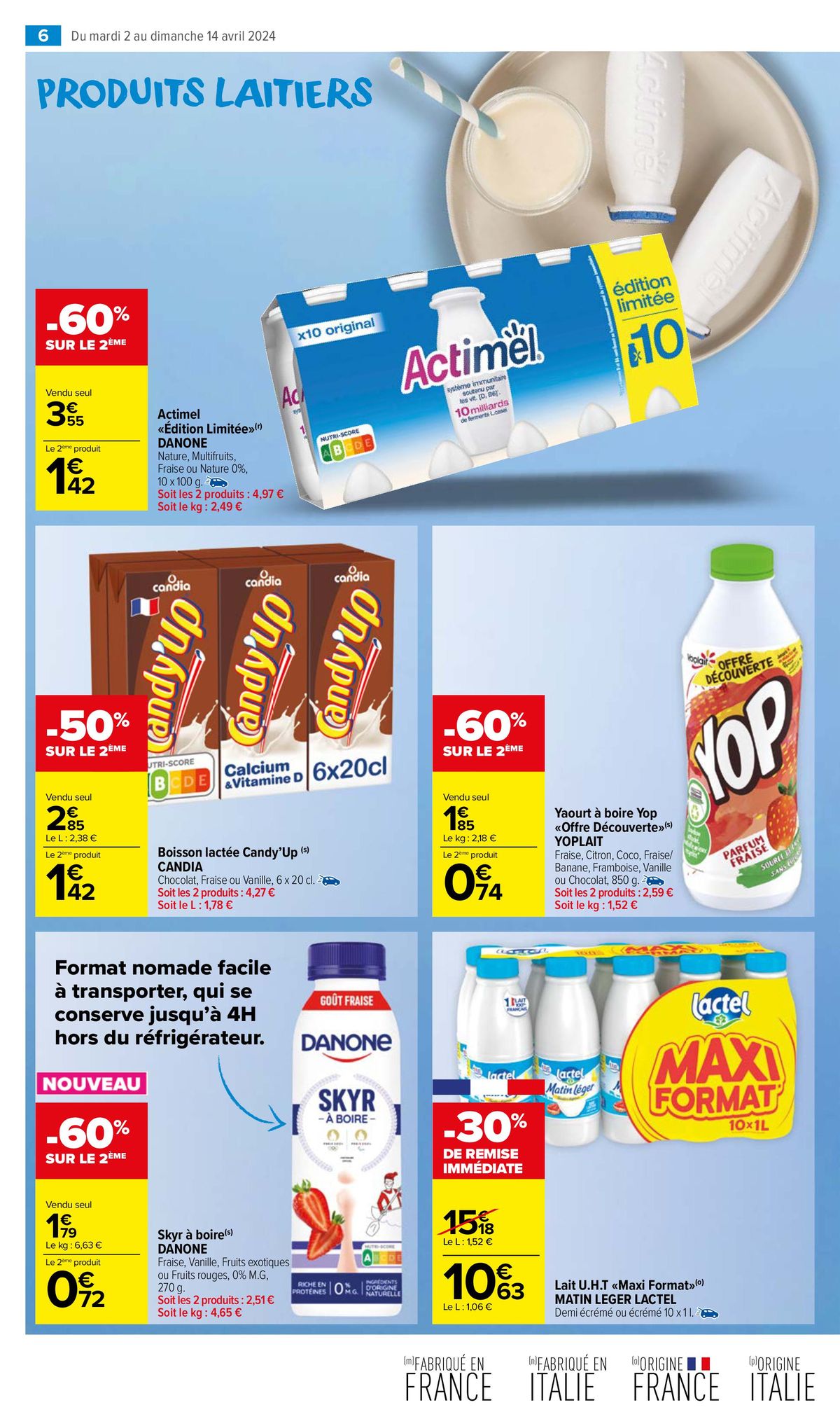 Catalogue Un MIAM pour les produits laitiers, page 00010